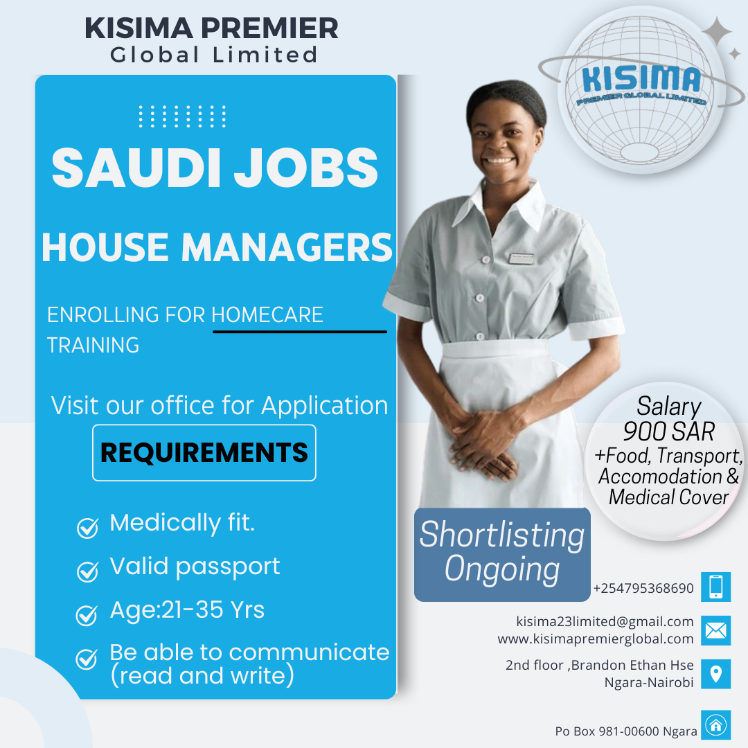 Housemaid Jobs In SAUDI ARABIA